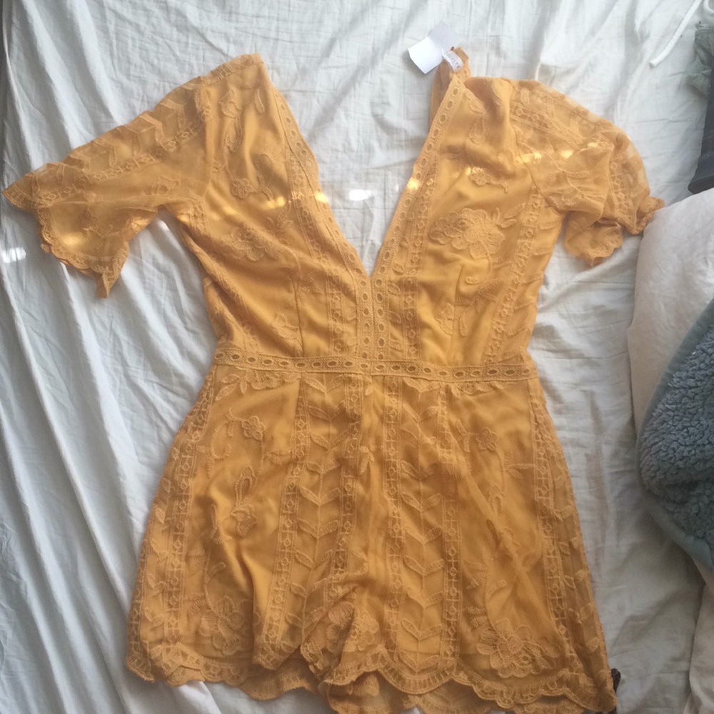 Beautiful Lace Romper